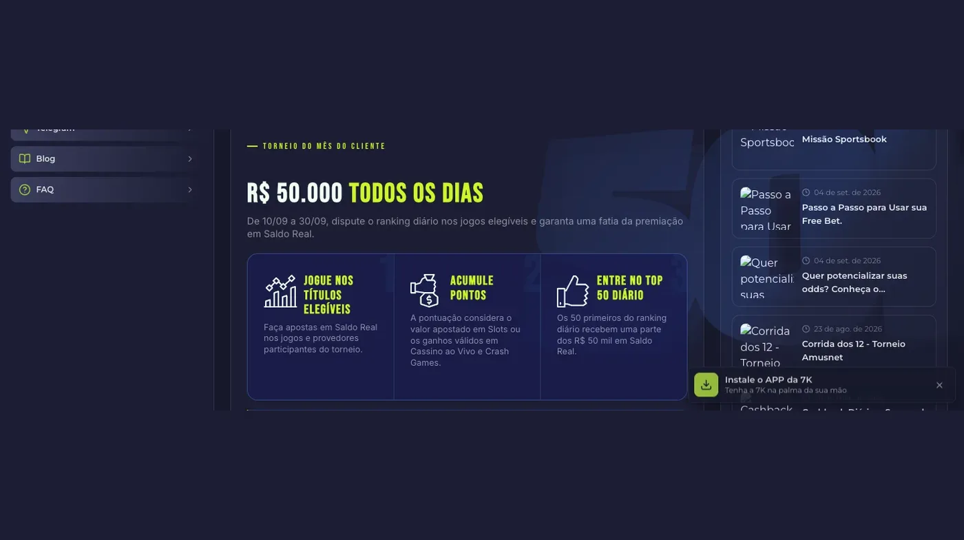 Torneio do Mês do Cliente